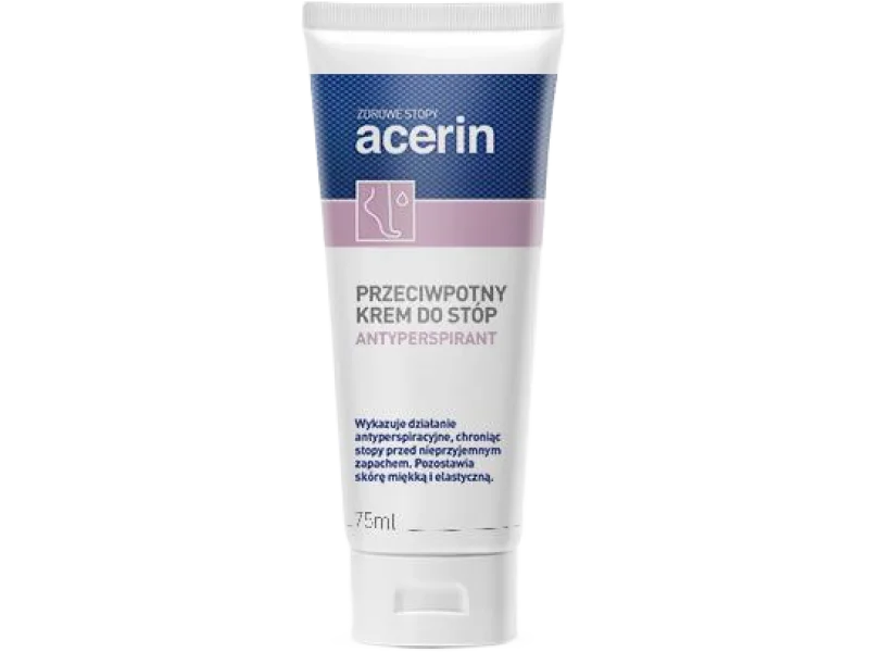 ACERIN PERSPIRANT Krem do stóp z nadmierną potliwością
