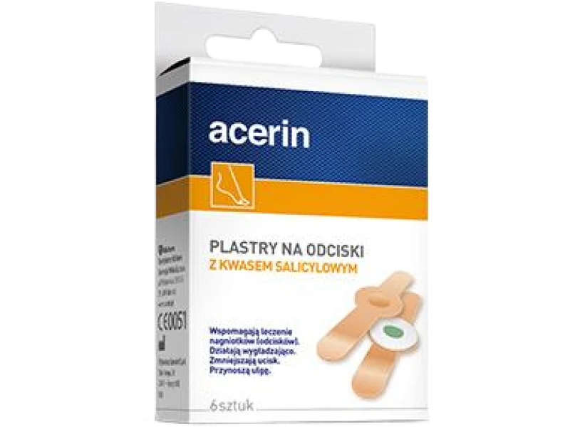 ACERIN Plastry na odciski, 35-40%