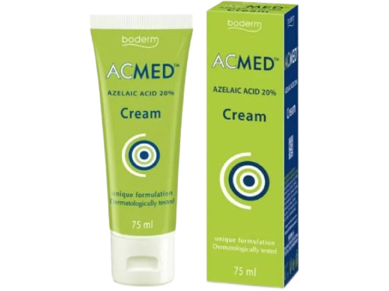 ACMED Azelaic Acid 20% Krem przeciwtrądzikowy do twarzy i ciała, 20%