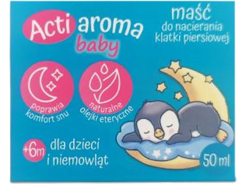 Actiaroma Baby Maść do nacierania klatki piersiowej 6m+