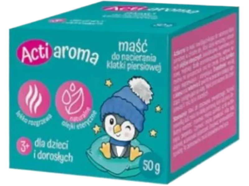 ACTIAROMA Maść do nacierania klatki piersiowej dla dzieci i dorosłych