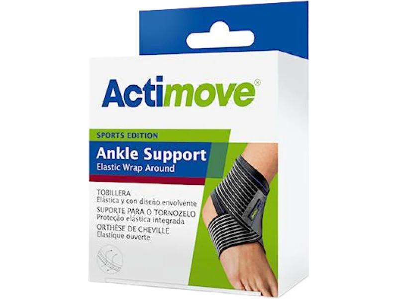 Actimove Sports Edition stabilizator stawu skokowego z elastycznym pasem do owijania