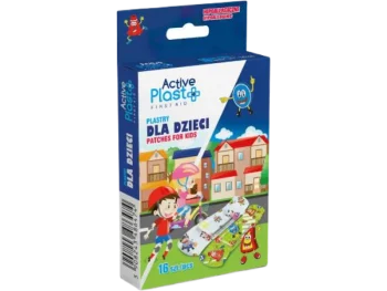 Zdjęcie produktu Active Plast First Aid Plastry dla dzieci hipoalergiczne, plaster