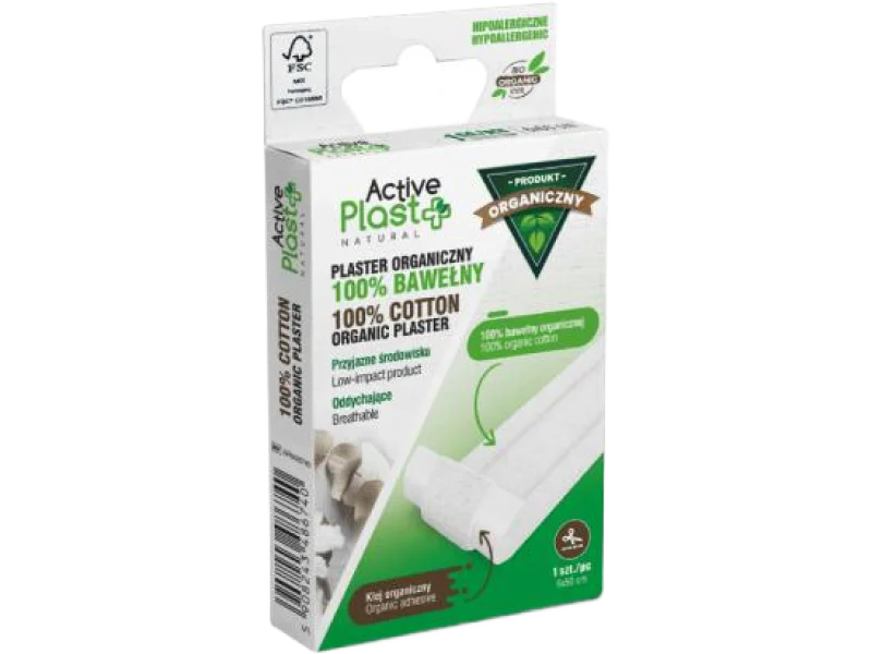 ACTIVE PLAST Plaster organiczny