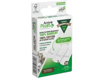 Zdjęcie produktu ACTIVE PLAST Plastry organiczne zestaw, plaster