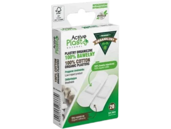 Zdjęcie produktu ACTIVE PLAST Plastry organiczne, plaster