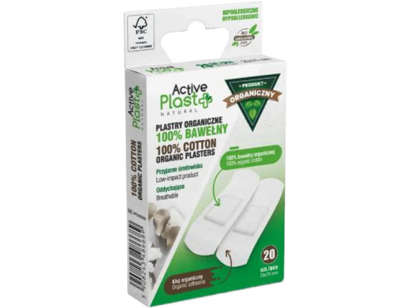 ACTIVE PLAST Plastry organiczne