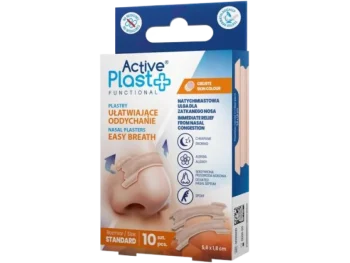 Zdjęcie produktu ACTIVE PLAST Plastry ułatwiające oddychanie przeciw chrapaniu Standard, plaster