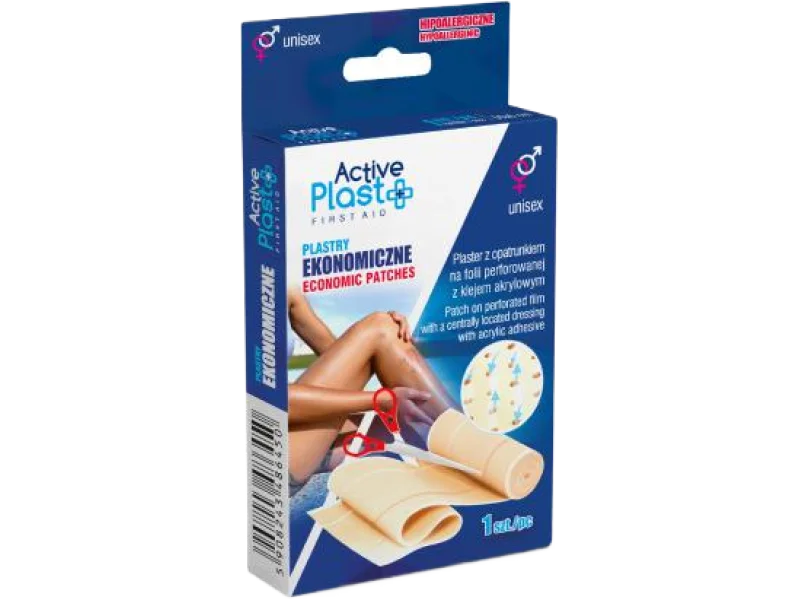 ActivePlast Firstaid plastry ekonomiczne do cięcia
