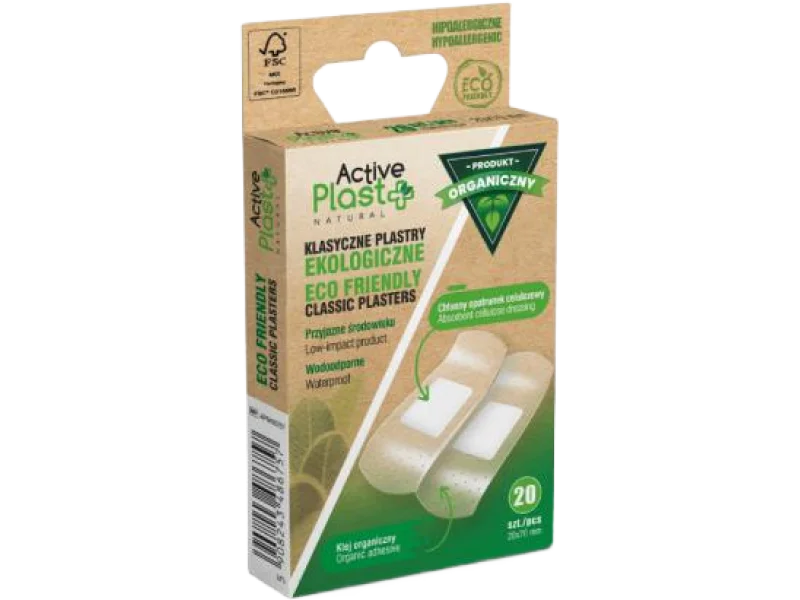ACTIVEPLAST Klasyczne plastry ekologiczne Eco Friendly