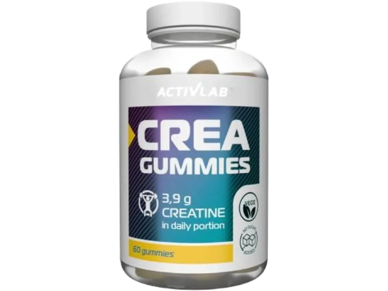 ACTIVLAB Crea Gummies kreatyna, smak cytryna-limonka, żelki, 4,5 g