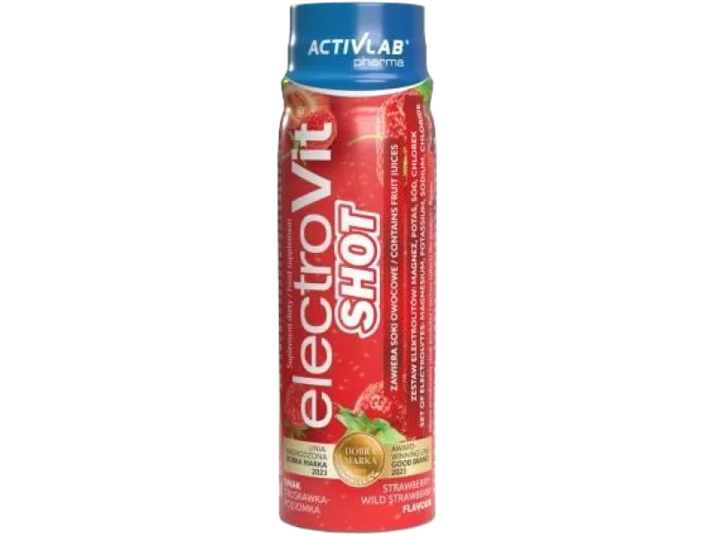 ACTIVLAB ElectroVit Shot o smaku truskawkowo-poziomkowym, płyn