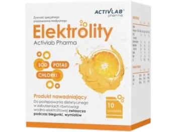 Zdjęcie produktu ACTIVLAB Elektrolity smak pomarańczowy, saszetki