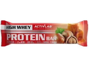 ACTIVLAB High Whey Protein Bar Baton wysokobiałkowy orzechowo-karmelowy