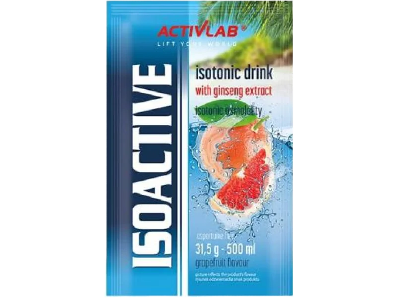 ACTIVLAB ISOACTIVE Napój izotoniczny grejpfrut, proszek