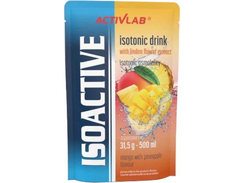 ACTIVLAB ISOACTIVE Napój izotoniczny Mango z ananasem, proszek