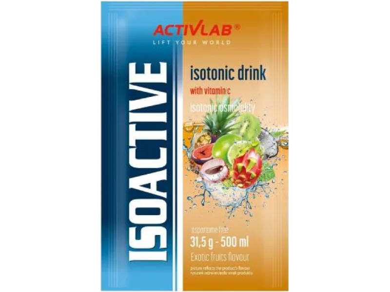 ACTIVLAB ISOACTIVE Napój izotoniczny Owoce egzotyczne, proszek