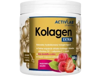 Zdjęcie produktu ACTIVLAB Kolagen Extra malina – truskawka, proszek