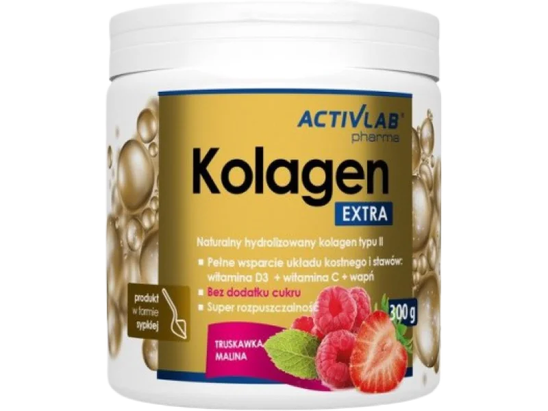ACTIVLAB Kolagen Extra malina – truskawka, proszek