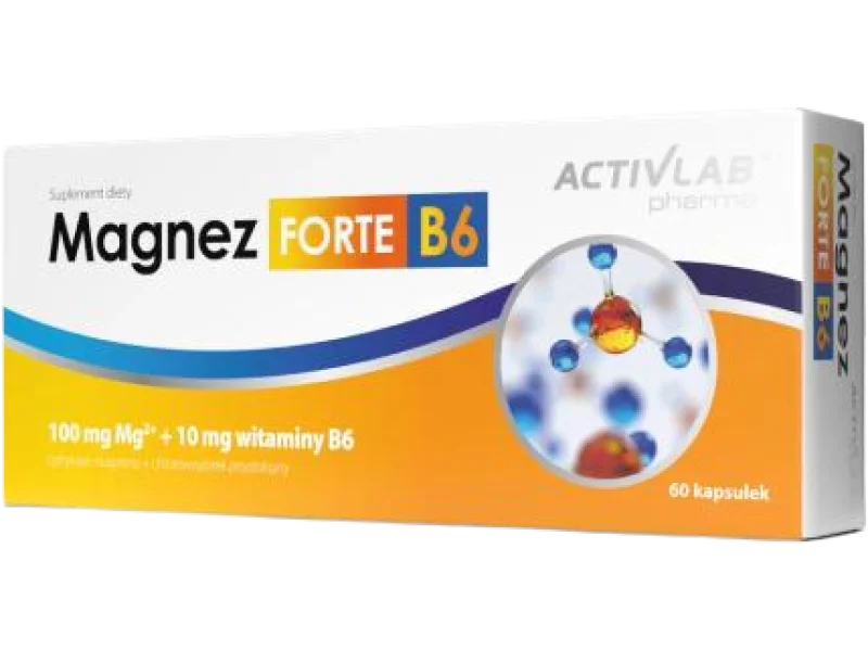 ACTIVLAB Magnez Forte B6, kapsułki