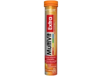 Zdjęcie produktu ACTIVLAB MultiVit Extra smak pomarańczowy, tabletki musujące