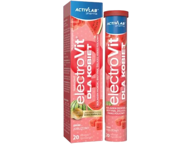 ACTIVLAB Pharma ElectroVit dla kobiet smak arbuzowy, tabletki musujące