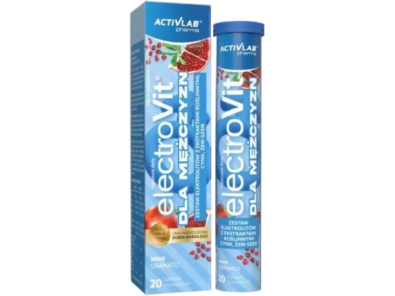 ACTIVLAB Pharma ElectroVit dla mężczyzn smak granatu, tabletki musujące