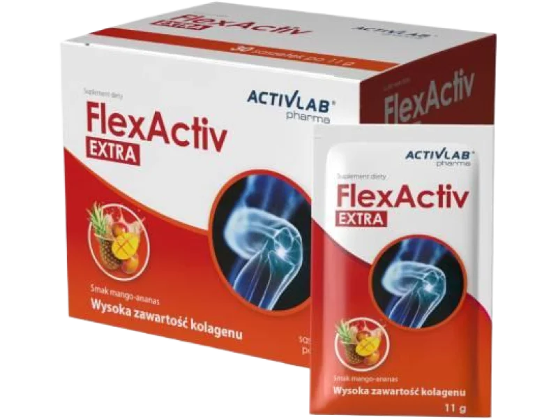 Activlab Pharma FlexActiv Extra Smak mango-ananas, saszetki