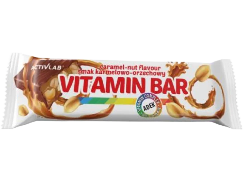 ACTIVLAB Vitamin Bar Baton karmelowo-orzechowy
