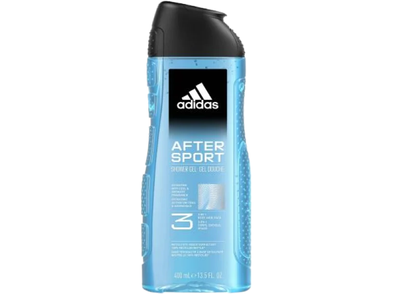 ADIDAS After Sport Żel do mycia 3w1 do mężczyzn, żel