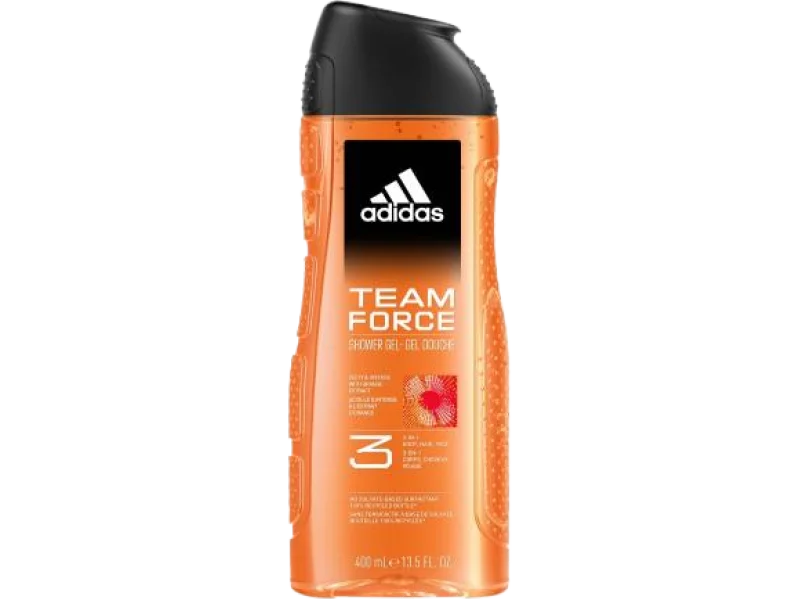 ADIDAS Team Force Żel do mycia 3w1 dla mężczyzn, żel
