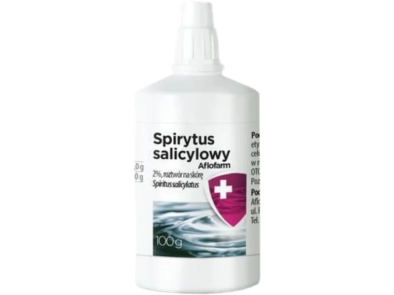 AFLOFARM Spirytus salicylowy, roztwór na skórę, 2%