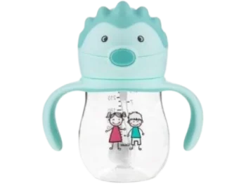 Zdjęcie produktu AKUKU Bidon ze słomką z odważnikiem miętowy, sprzęt medyczny