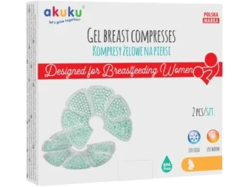 AKUKU Kompresy żelowe na piersi A0534