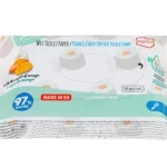 AKUKU Nawilżany papier toaletowy o zapachu mango, chusteczki