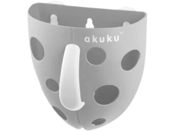 Zdjęcie produktu AKUKU Pojemnik na zabawki kąpielowe A0346 szary