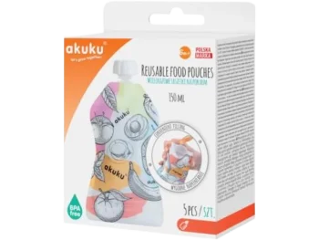 Zdjęcie produktu AKUKU Saszetki wielorazowe na pokarm