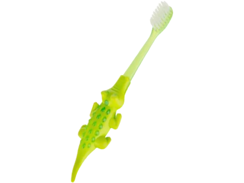 AKUKU Szczoteczka do mycia zębów Krokodyl