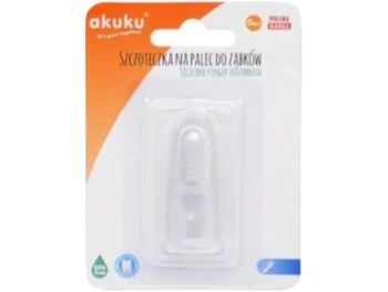 Zdjęcie produktu AKUKU Szczoteczka silikonowa do mycia zębów i dziąseł, sprzęt medyczny