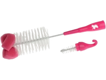 Zdjęcie produktu AKUKU Szczotka do butelek i smoczków z gąbką, sprzęt medyczny