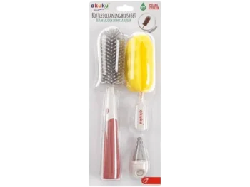 Zdjęcie produktu AKUKU Szczotka silikonowa z wymienną końcówką, sprzęt medyczny