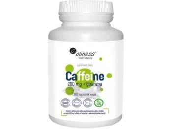 Aliness Caffeine 200mg z guaraną, kapsułki