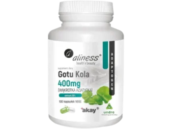 Zdjęcie produktu ALINESS Gotu kola Wąkrota azjatycka, kapsułki, 400 mg