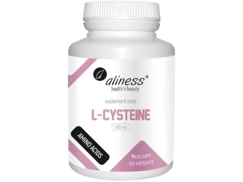 ALINESS L-Cysteine L-Cysteina 500mg, kapsułki, 500 mg
