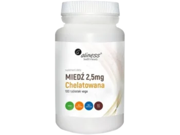 ALINESS Miedź chelatowana, tabletki, 2,5 mg