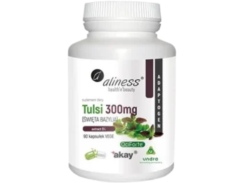 Zdjęcie produktu ALINESS TULSI 300mg (Święta Bazylia), kapsułki, 300 mg