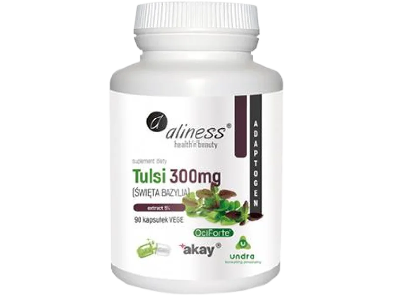 ALINESS TULSI 300mg (Święta Bazylia), kapsułki, 300 mg