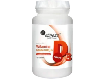 Zdjęcie produktu ALINESS Witamina D3 Forte, tabletki, 4000 j.m.