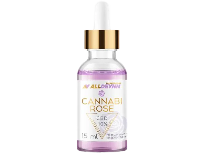 ALLNUTRITION ALLDEYNN Cannabi Rose 10%, płyn, 10%