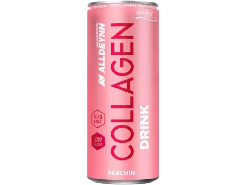 Allnutrition Alldeynn Collagen drink brzoskwiniowo-mandarynkowy z dodatkiem moreli, płyn